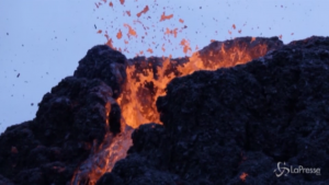 colate laviche da un vulcano