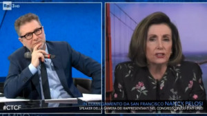 Nancy Pelosi da Fazio