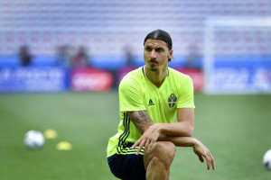 Ibrahimovic si allena con la nazionale a Nizza