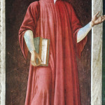Il poeta Dante Alighieri - Nato a Firenze nel 1265 e morto a Ravenna nel 1321