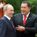Vladimir Putin incontra il presidente venezuelano Hugo Chavez
