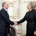 Vladimir Putin, riceve il segretario di Stato USA Hillary Clinton