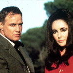 Liz Taylor e Marlon Brando nel film del 1967, Riflessi in un occhio d'oro