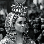 Liz Taylor nel film Cleopatra