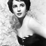 L'attrice Liz Taylor in uno scatto da giovane