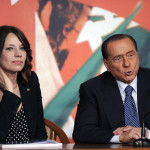 Elisabetta Gardini, Silvio Berlusconi