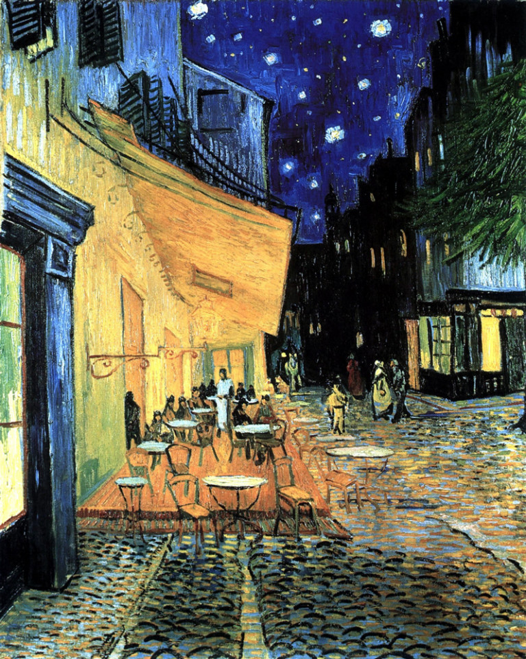 Vincent Van Gogh - Terrazza del caffè la sera