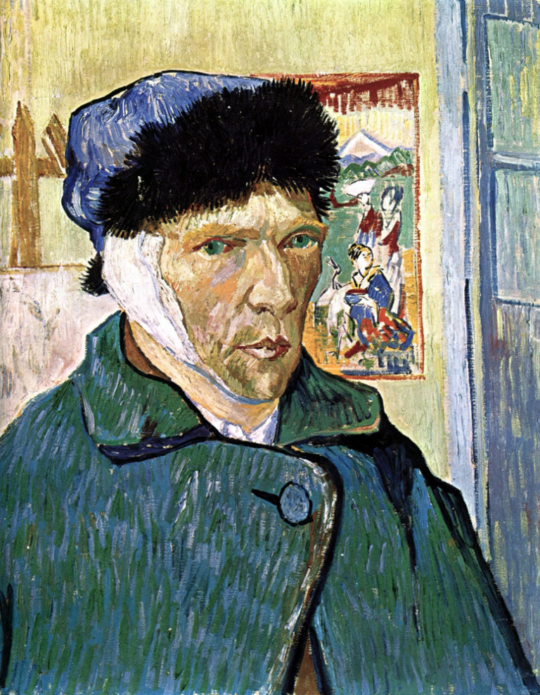 Vincent Van Gogh, Autoritratto con l'orecchio bendato