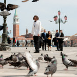 Johnny Depp nel film The Tourist girato a Venezia