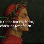 Giornale tedesco attacca Dante: “Non ha inventato nulla”. Franceschini: “Non ragioniam di loro…”