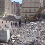 Egitto, crolla palazzo di nove piani: almeno 5 morti
