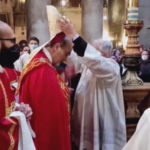 Gerusalemme: il rito della Domenica delle Palme nella basilica del Santo Sepolcro