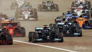 Trionfo di Hamilton al GP del Bahrain