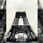 La Torre Eiffel in costruzione