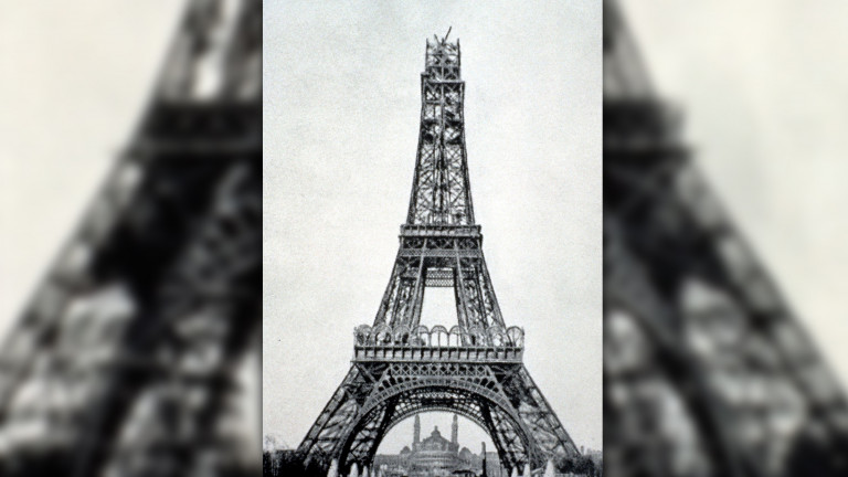 Torre Eiffel in costruzione