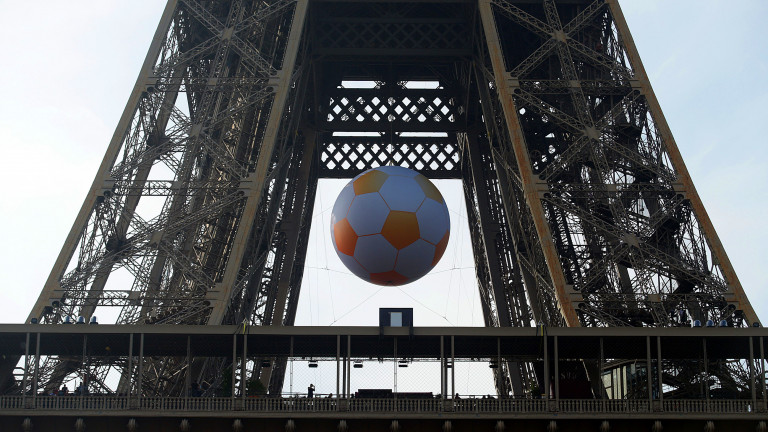 Torre Eiffel e gli Europei di Calcio Francia 2016