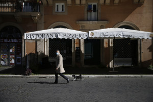 piazza Navona chiusa