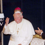 Giovanni Paolo II incontra Oscar Luigi Scalfaro