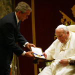 Visita in Vaticano del presidente degli Stati Uniti d'America George Bush a Sua Santità Papa Giovanni Paolo II