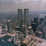 Veduta aerea delle Torri Gemelle