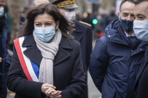 Commemorazione a Parigi delle vittime dell'attentato a Charlie Hebdo