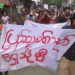 Myanmar, a Yangon si torna a manifestare contro il regime