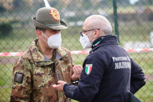 Vaccini, Figliuolo e Curcio in Lombardia