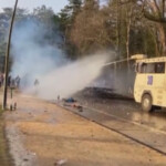Covid, polizia belga disperde assembramento in un parco di Bruxelles