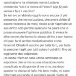 Ferragni su Instagram - Nonna di Fedez farà il vaccino