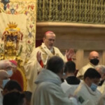 Gerusalemme, messa di Pasqua nella Basilica del Santo Sepolcro