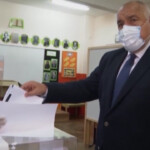 Elezioni in Bulgaria, il primo ministro Borissov al seggio