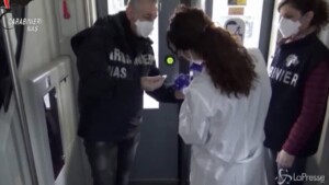 controlli sui mezzi pubblici dei carabinieri Nas