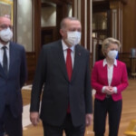 Turchia, Von der Leyen e Charles Michel incontrano Erdogan ad Ankara