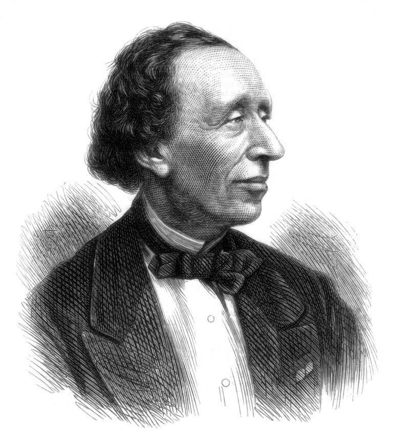 Ritratto di Hans Christian Andersen