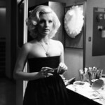 Patty Pravo nel suo camerino