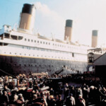 Scena del film Titanic del regista James Cameron