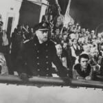 1953 - scena del film "Titanic", diretto dal regista Jean Negulesco