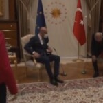 Ue-Turchia, von der Leyen lasciata senza sedia a incontro con Erdogan: polemiche