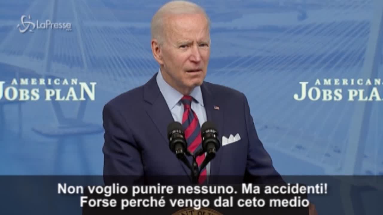 Usa, Biden: “Stanco di vedere la gente spennata”