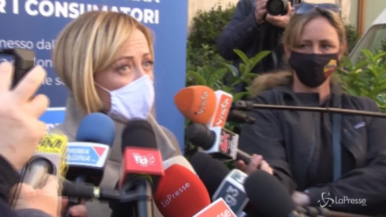 Amministrative, Meloni: “Non siamo in ritardo, nessuno ha i candidati”