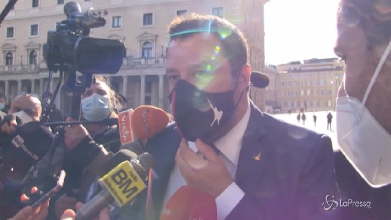 Salvini: “Se ci sono regioni con dati migliorati bisogna riaprire”