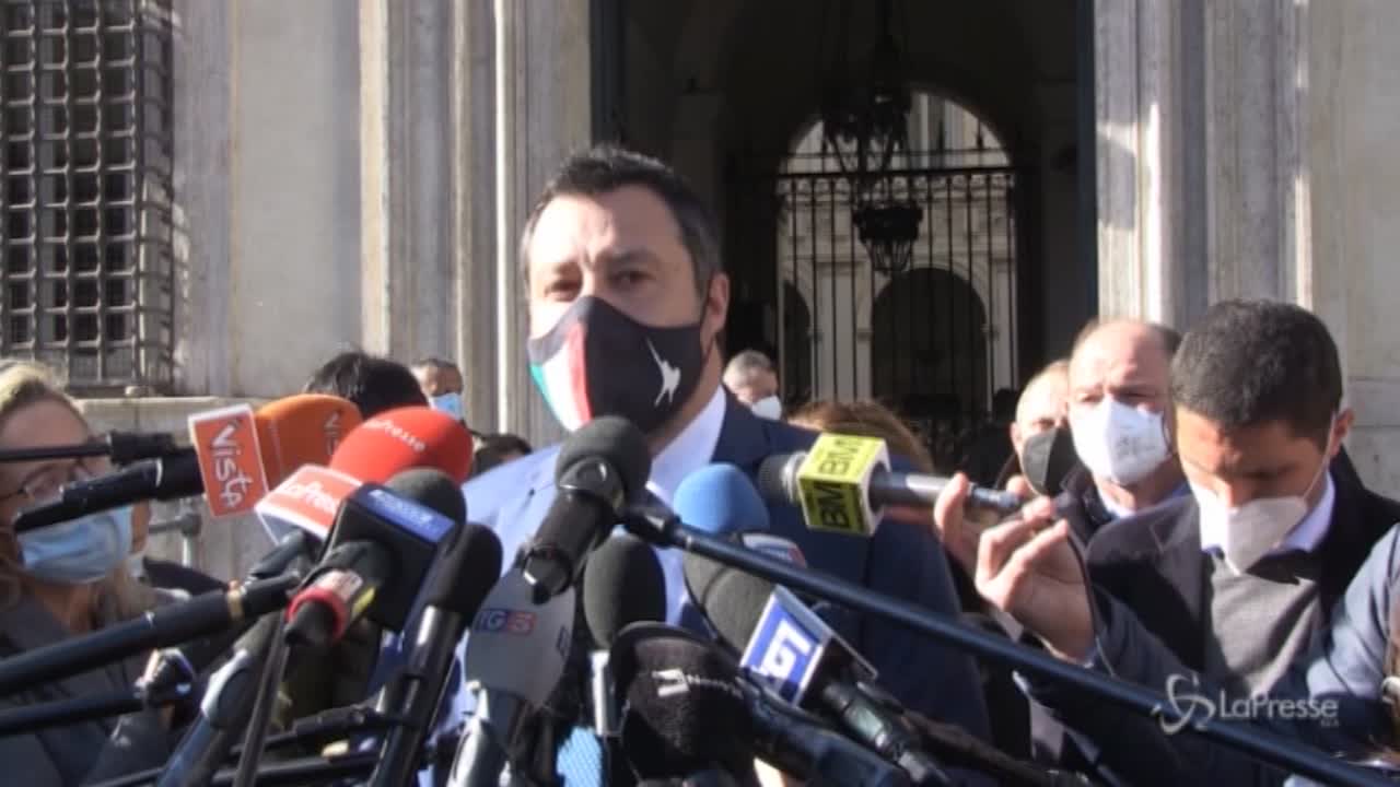 Salvini, riaperture: “Credo alla scienza, non esiste solo zona rossa. I dati diranno cosa fare”