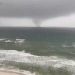 Florida, un tornado avvistato a largo di Panama City Beach