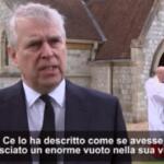 Morte Filippo, principe Andrea: “La Regina sente un enorme vuoto”