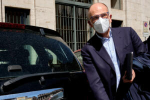 Il segretario PD Enrico Letta