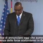 Usa, potenziato il contingente in Germania con 500 soldati supplementari