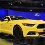 Ford Mustang 5.0 al salone auto di Parigi.