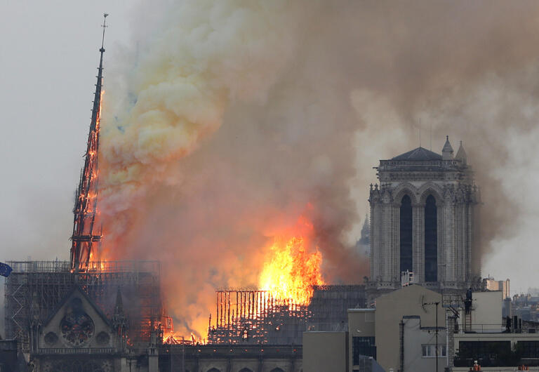 Incendio alla Cattedrale di Notre Dame