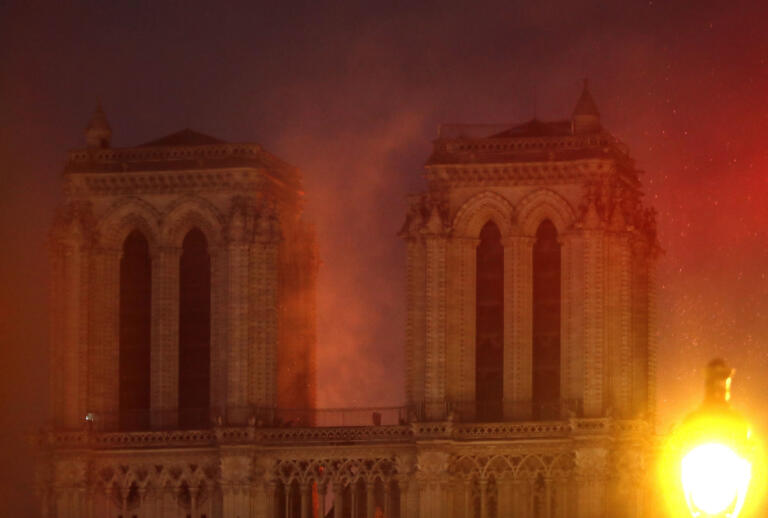 Incendio alla Cattedrale di Notre Dame