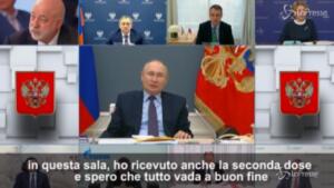 Vaccini, Putin seconda dose